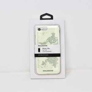 Moleskine iPhone 7 Plus Phone Case World Map Style